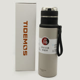 Tidemos Vacuum Bottle Stainless Steel 1000ml - Grey, Water Bottle, Chase Value, Chase Value