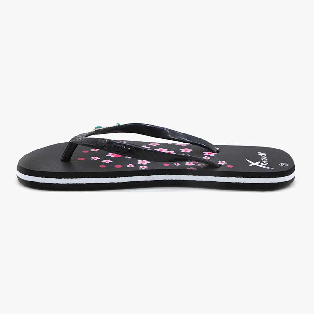 Women's Flip Flop Slipper - Black, Women Slippers, Chase Value, Chase Value