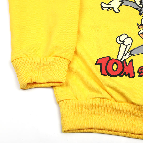 Boys Full Sleeves T-Shirt - Yellow