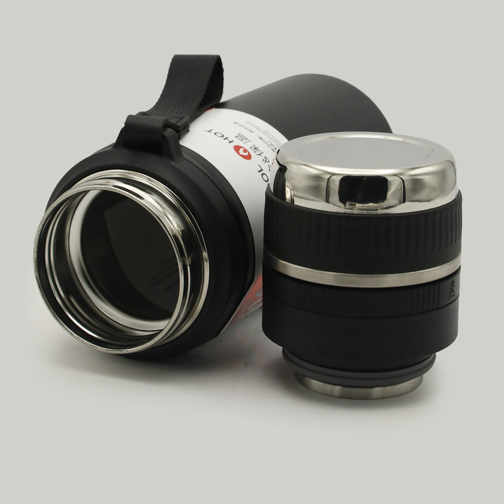 Tidemos Vacuum Bottle Stainlees Steel 850ml - Black, Water Bottle, Chase Value, Chase Value