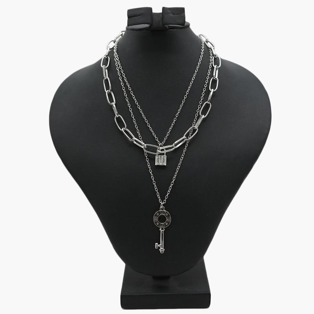 Girls Metal Mala - Silver, Girls Jewellery Sets, Chase Value, Chase Value