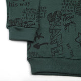 Boys Sweat Shirt - Dark Green, Boys Hoodies & Sweat Shirts, Chase Value, Chase Value