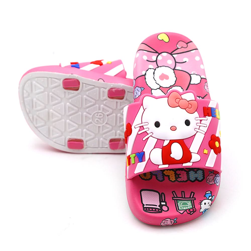 Girls Slider - Pink, Girls Slippers, Chase Value, Chase Value
