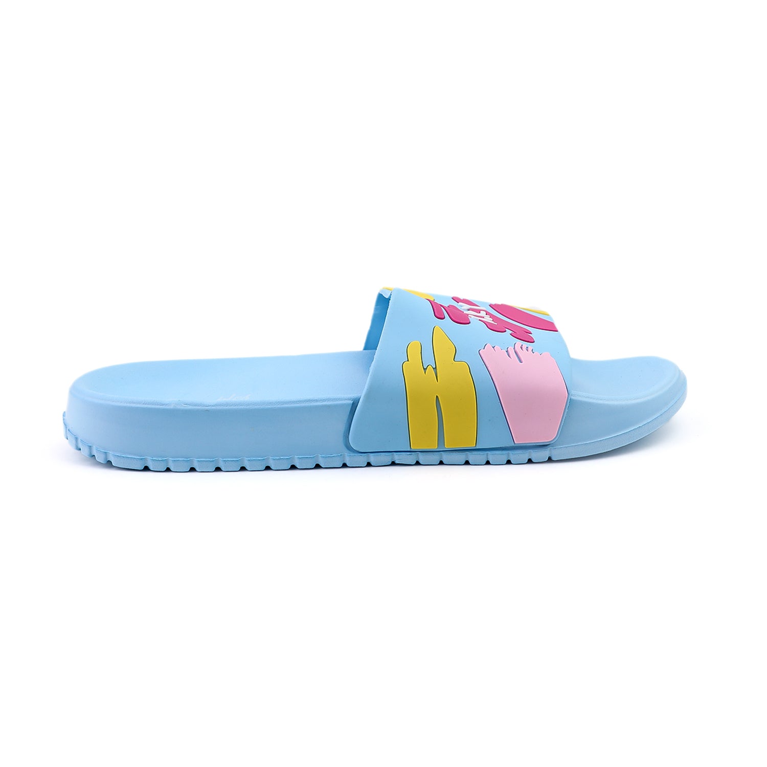 Valuable Women's Open-toe Slider - Blue, Women Slippers, Chase Value, Chase Value
