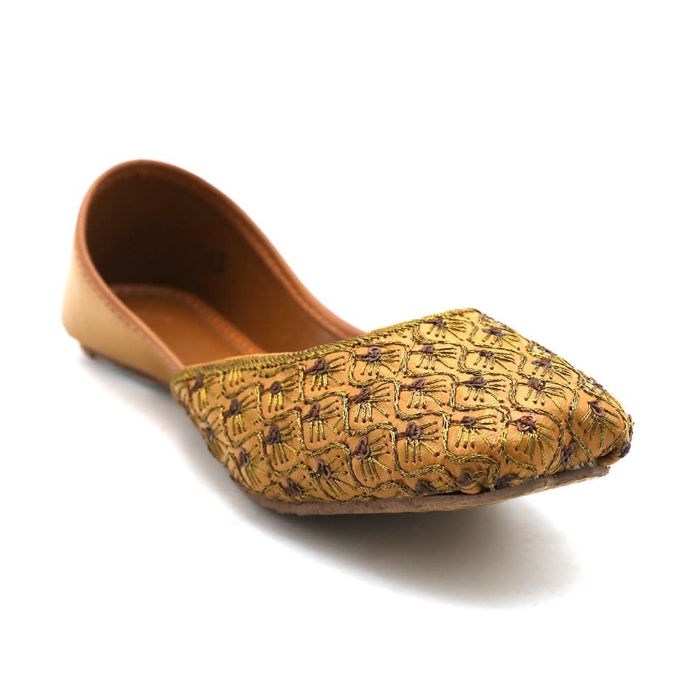 Girls Khussa - Mustard, Girls Khussa, Chase Value, Chase Value