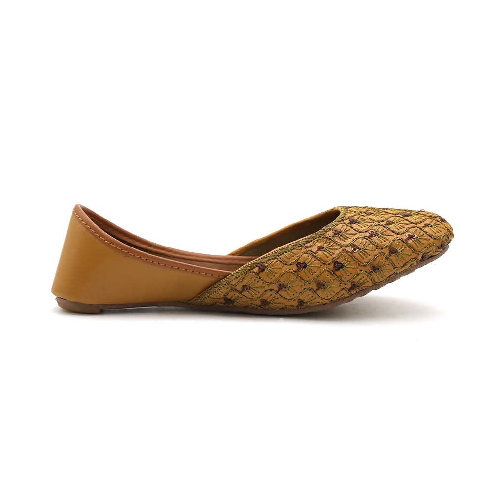 Girls Khussa - Mustard, Girls Khussa, Chase Value, Chase Value
