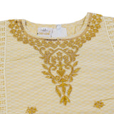 Girls Embroided Shalwar Suit - Lemon, Girls Shalwar Kameez, Chase Value, Chase Value