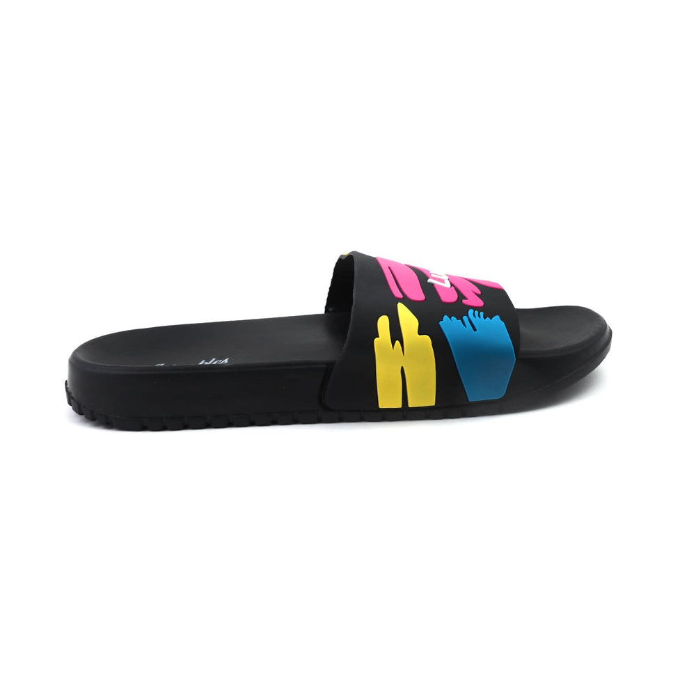 Valuable Women's Open-toe Slider - Black, Women Slippers, Chase Value, Chase Value