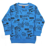 Boys Sweat Shirt - Blue, Boys Hoodies & Sweat Shirts, Chase Value, Chase Value