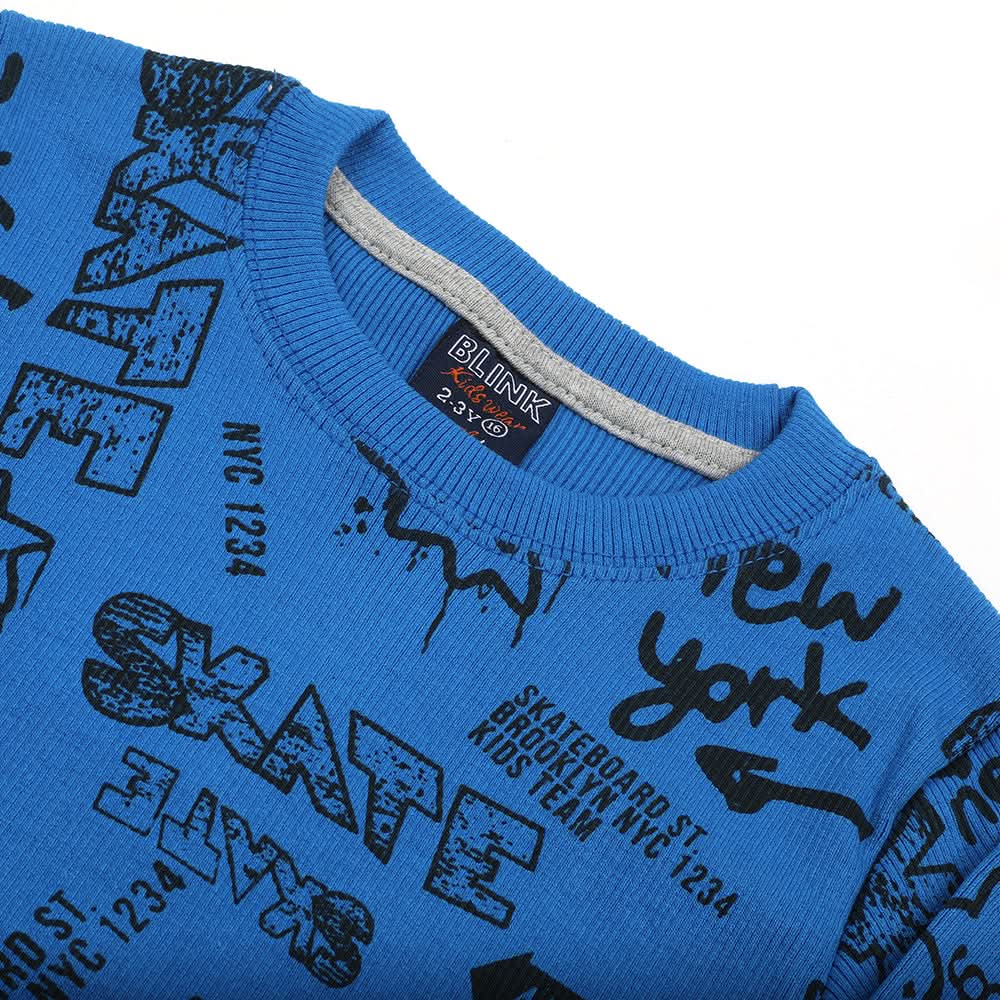 Boys Sweat Shirt - Blue, Boys Hoodies & Sweat Shirts, Chase Value, Chase Value