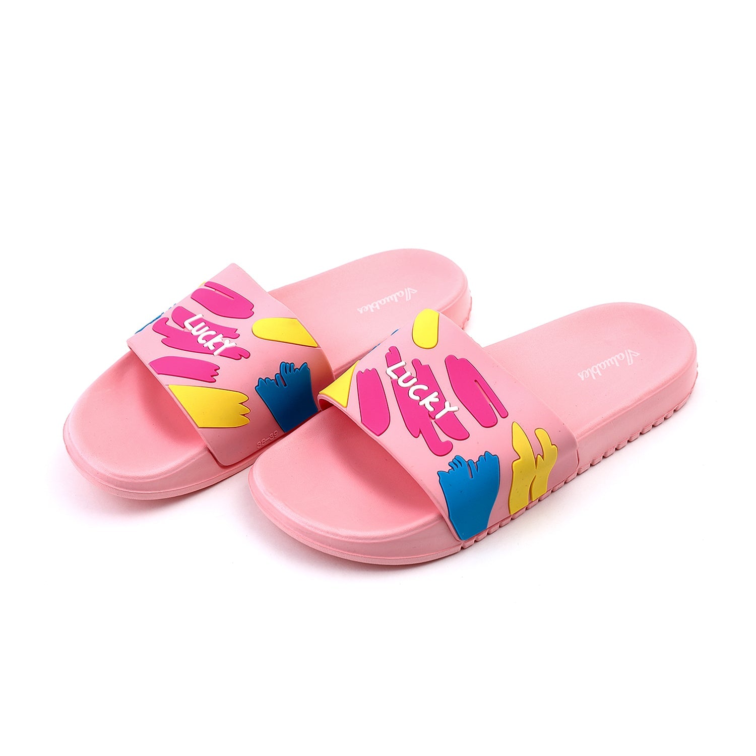 Valuable Women's Open-toe Slider - Pink, Women Slippers, Chase Value, Chase Value