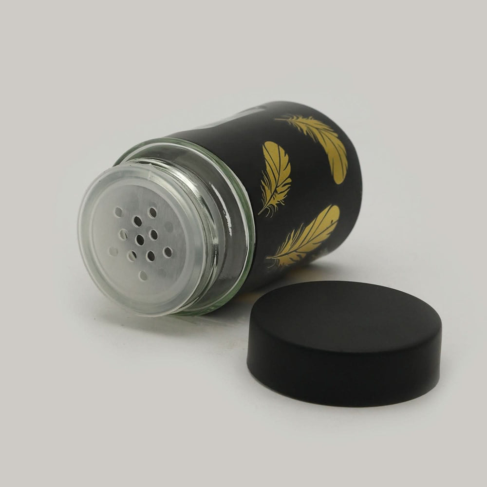 Salt & Pepper Glass - Black, Spice Boxes, Chase Value, Chase Value