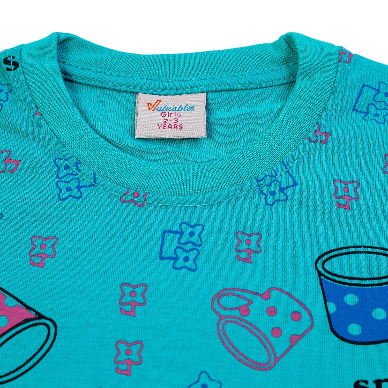 Girls Half Sleeves T-Shirt, Girls T-Shirts, Chase Value, Chase Value