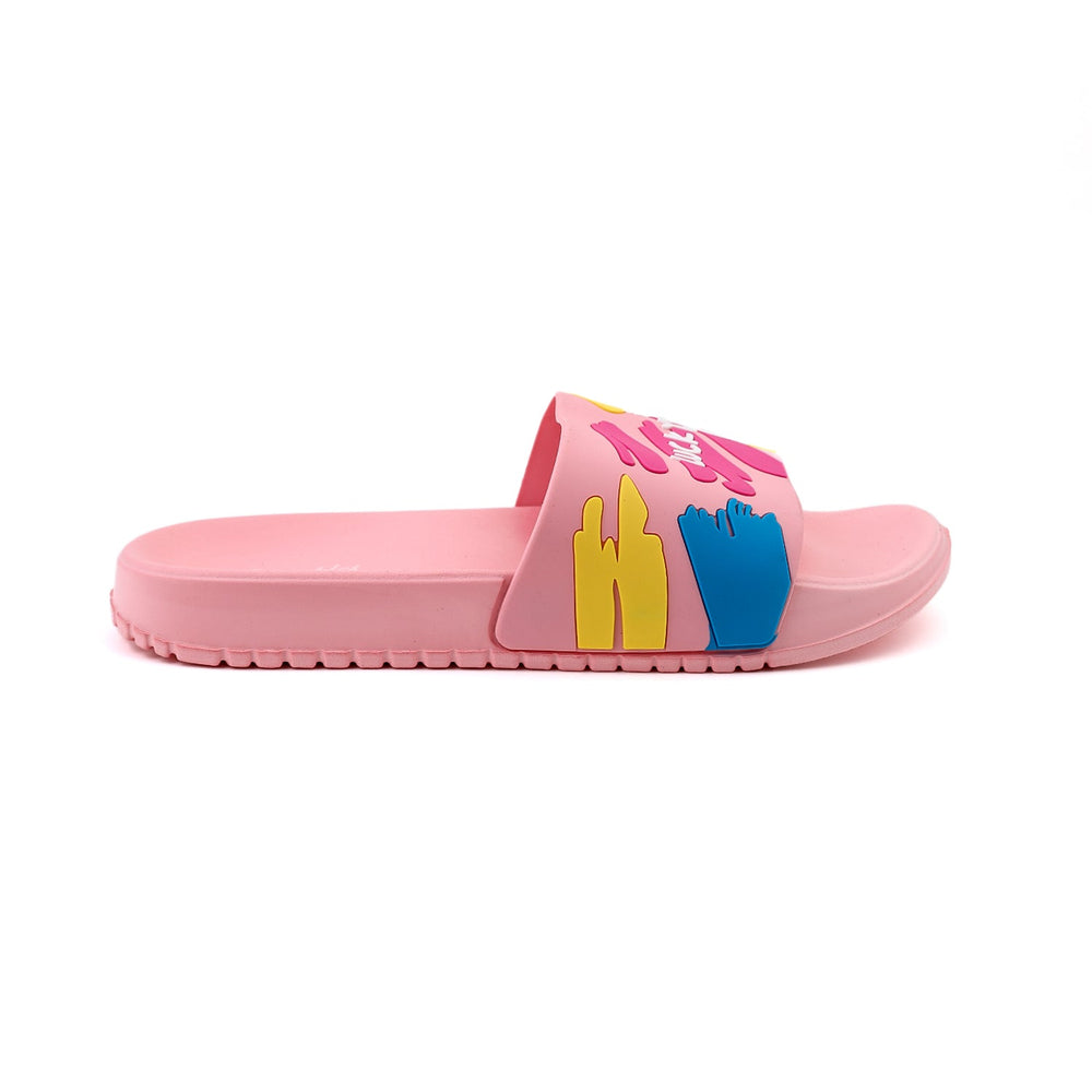 Valuable Women's Open-toe Slider - Pink, Women Slippers, Chase Value, Chase Value