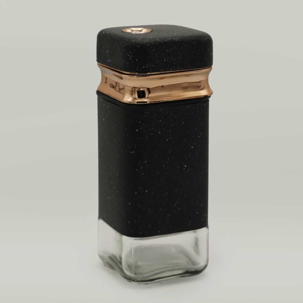 Salt & Pepper Glass - Black, Spice Boxes, Chase Value, Chase Value