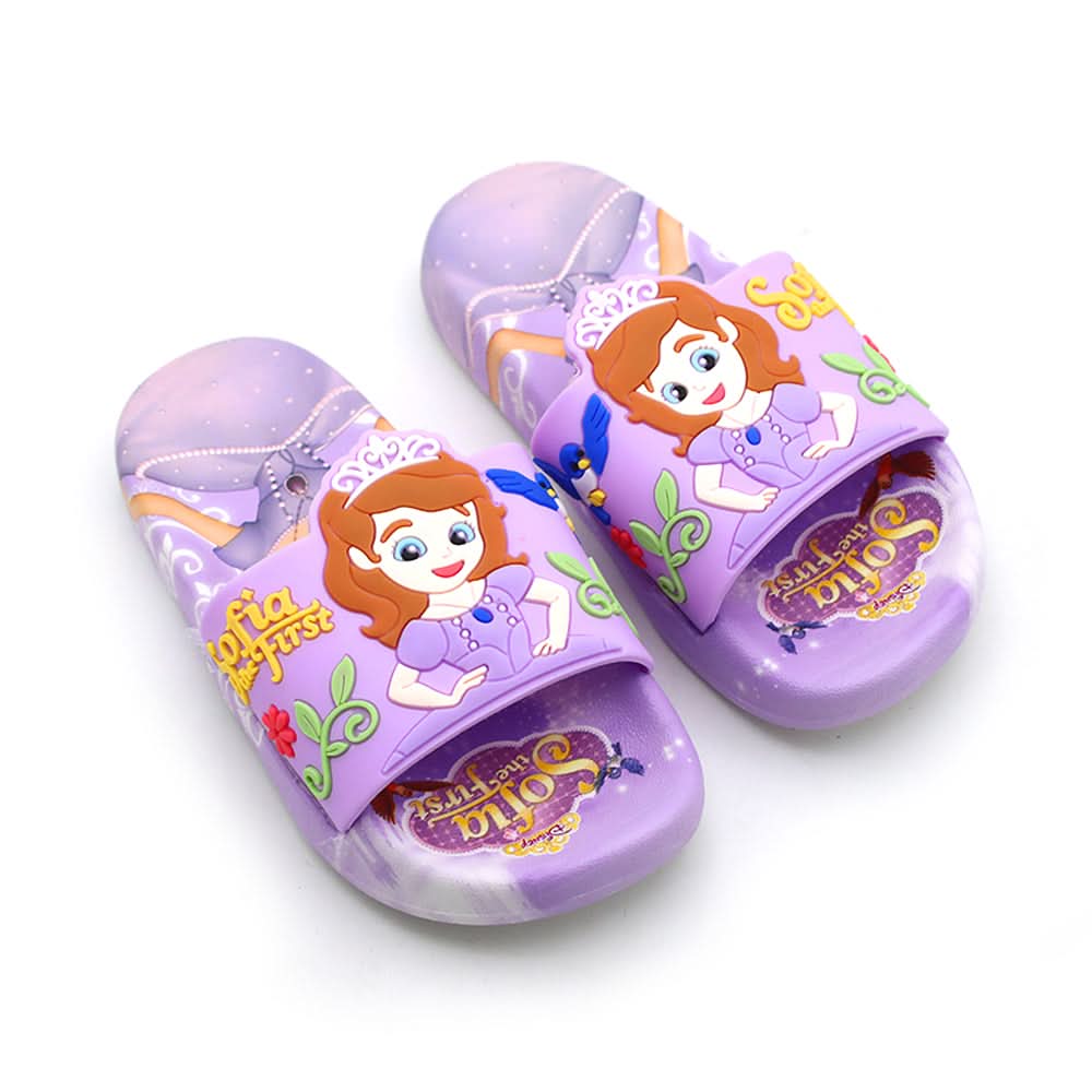Girls Slider - Purple, Girls Slippers, Chase Value, Chase Value