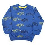 Boys Full Sleeves T-Shirt - Royal Blue, Boys T-Shirts, Chase Value, Chase Value