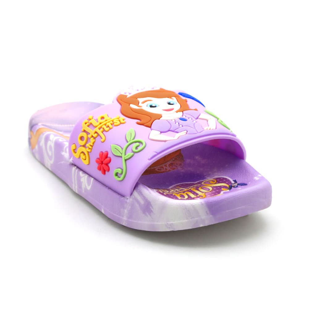 Girls Slider - Purple, Girls Slippers, Chase Value, Chase Value