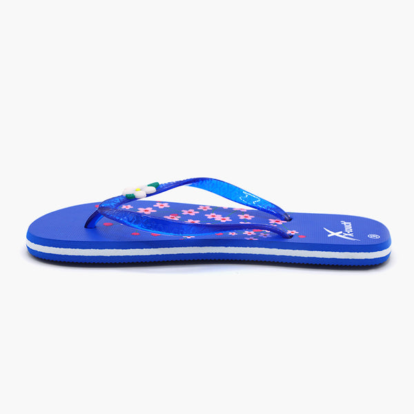 Women's Flip Flop Slipper - Dark Blue