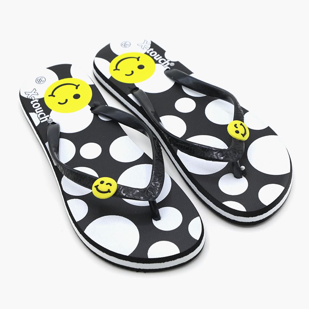 Women's Flip Flop Slipper - Black, Women Slippers, Chase Value, Chase Value