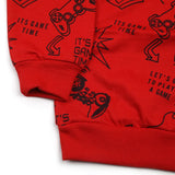 Boys Hoodie T-Shirt - Red, Boys Hoodies & Sweat Shirts, Chase Value, Chase Value