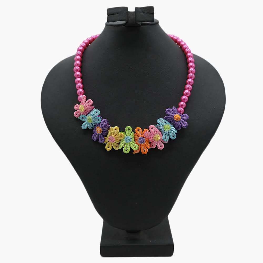 Girls Mala - Dark Pink, Girls Jewellery Sets, Chase Value, Chase Value