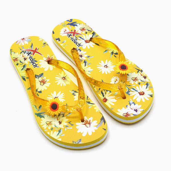 Women's Flip Flop Slipper - Yellow