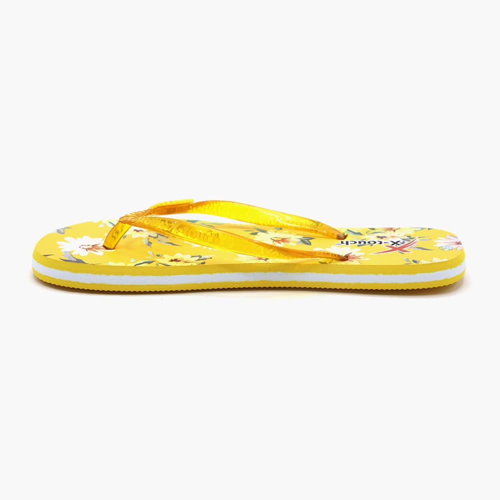 Women's Flip Flop Slipper - Yellow, Women Slippers, Chase Value, Chase Value