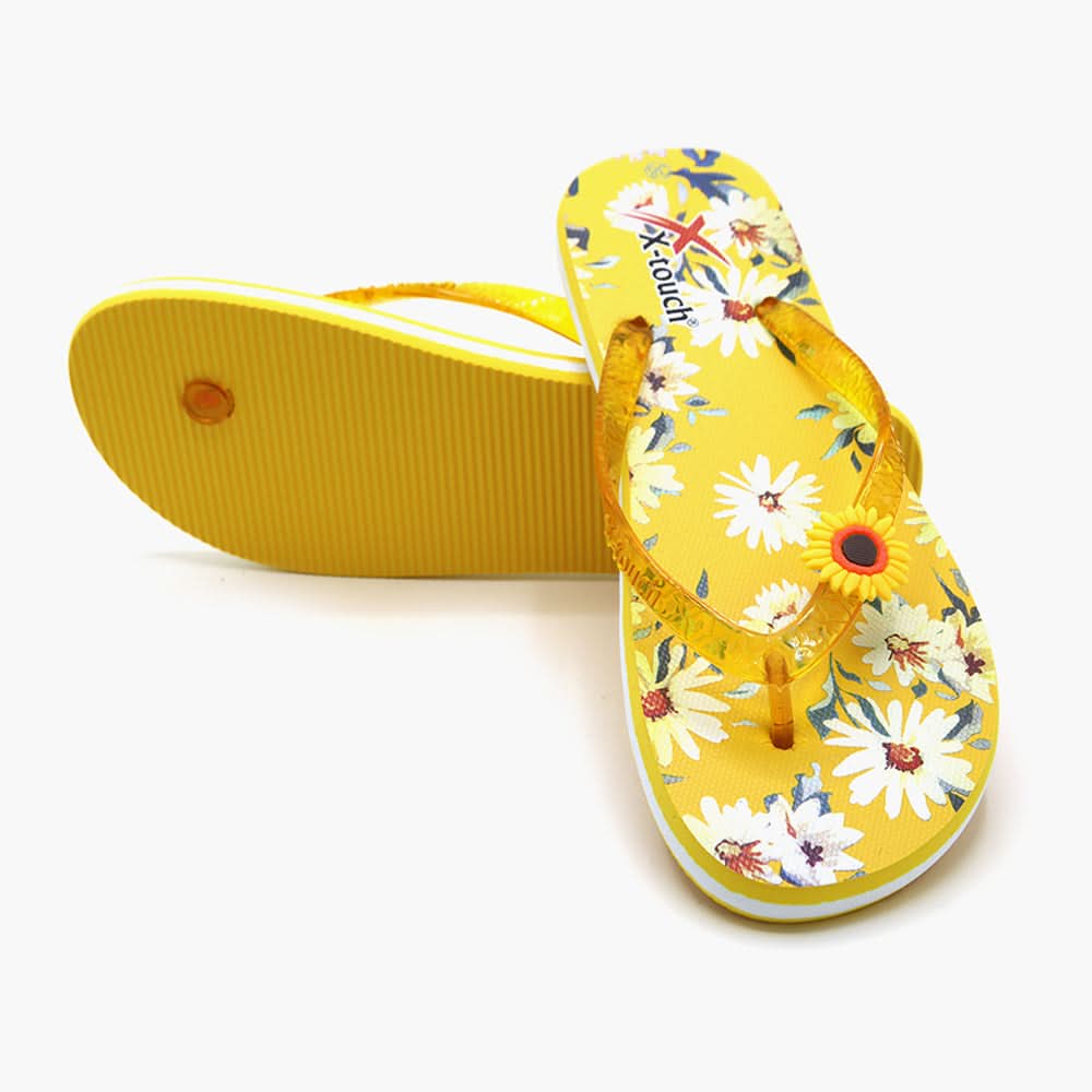 Women's Flip Flop Slipper - Yellow, Women Slippers, Chase Value, Chase Value