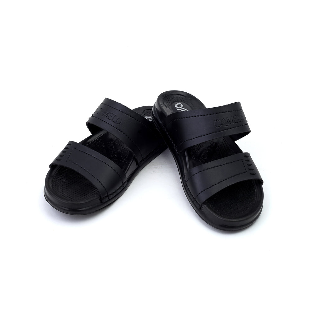 Boys Clark Slipper - Black, Boys Slippers, Chase Value, Chase Value