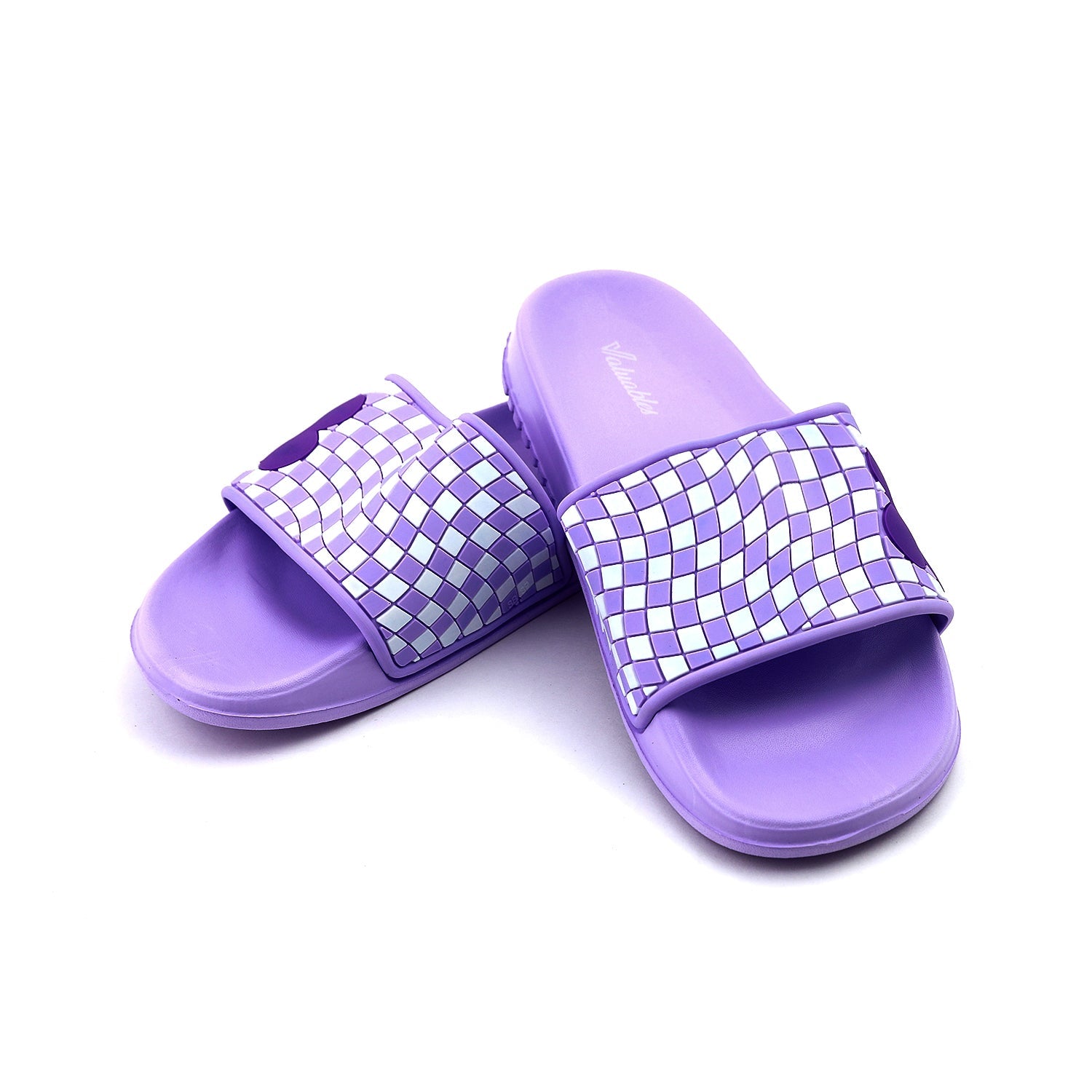 Valuable Women's Open-toe Slider - Purple, Women Slippers, Chase Value, Chase Value