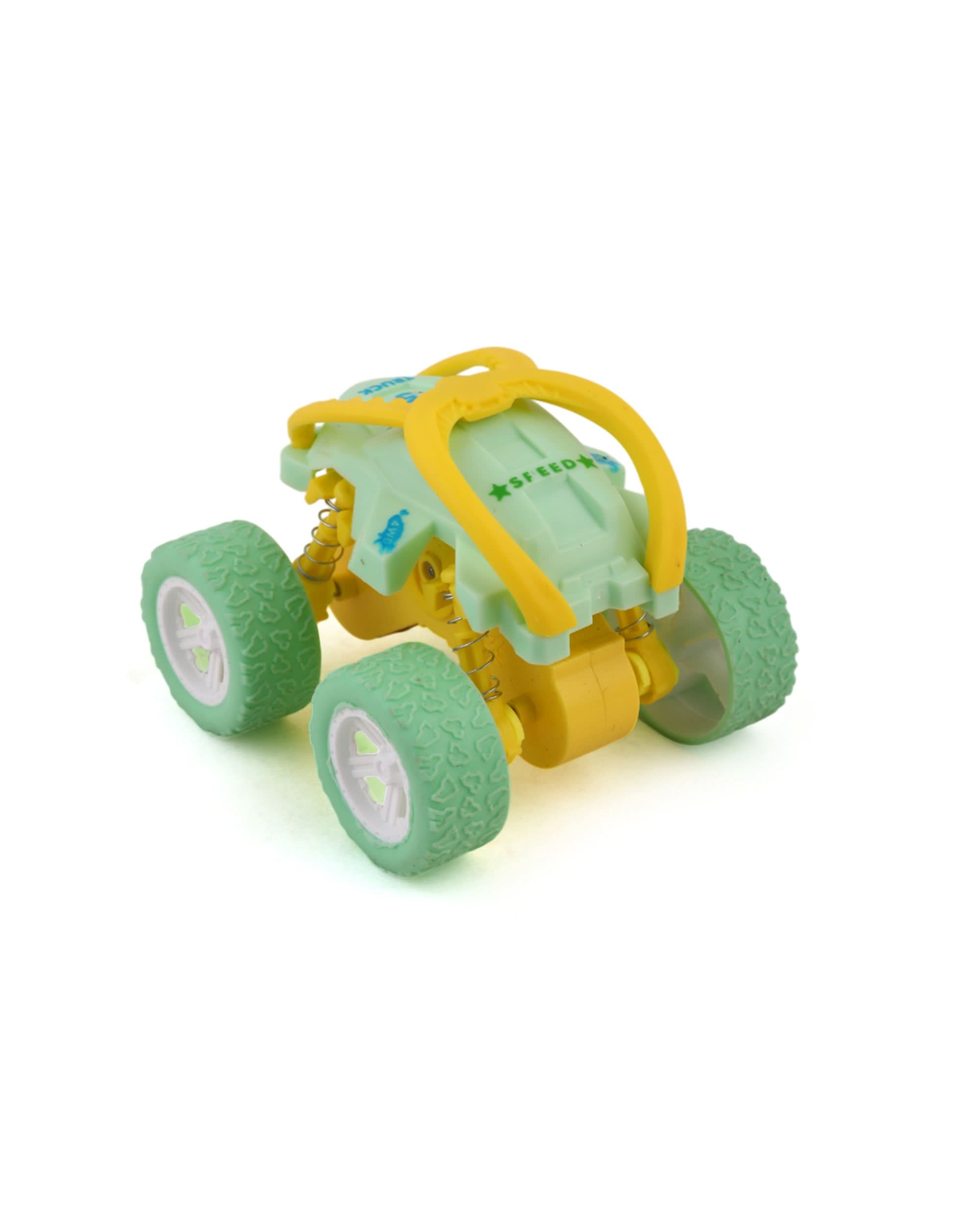 Friction Stunt Flipping Jeep, Die-cast Model Car, Chase Value, Chase Value