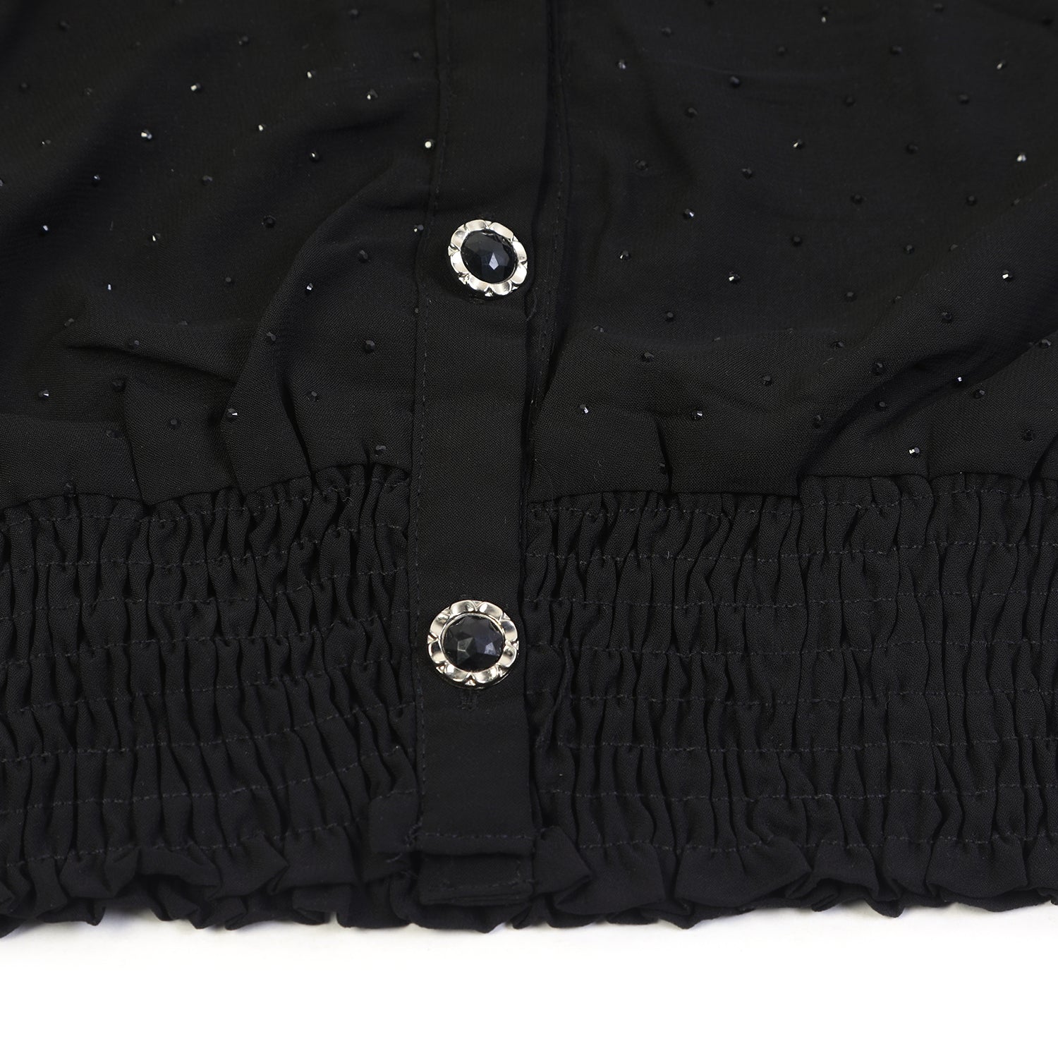 Girls Tight Half Sleeves Suit - Black, Girls Suits, Chase Value, Chase Value