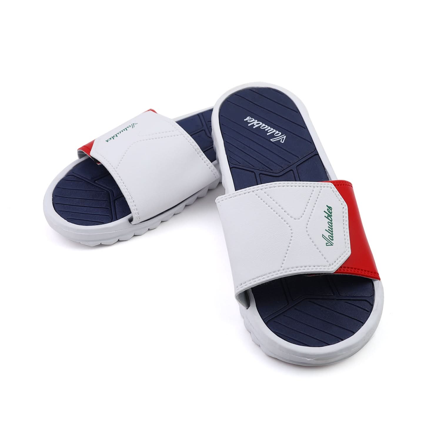 Valuable Open-toe Men's Slider - Navy Blue, Men's Slippers, Chase Value, Chase Value