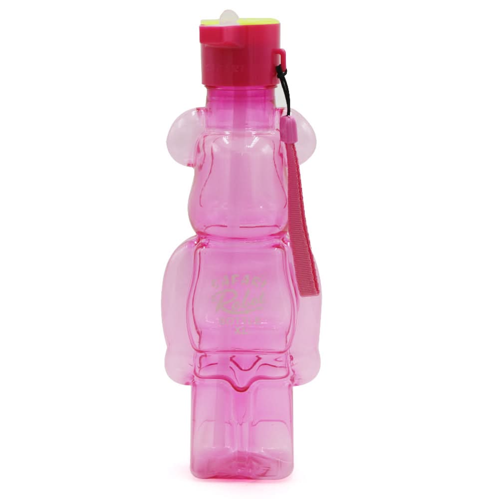Robot Water Bottle - Pink, Tiffin Boxes & Bottles, Chase Value, Chase Value