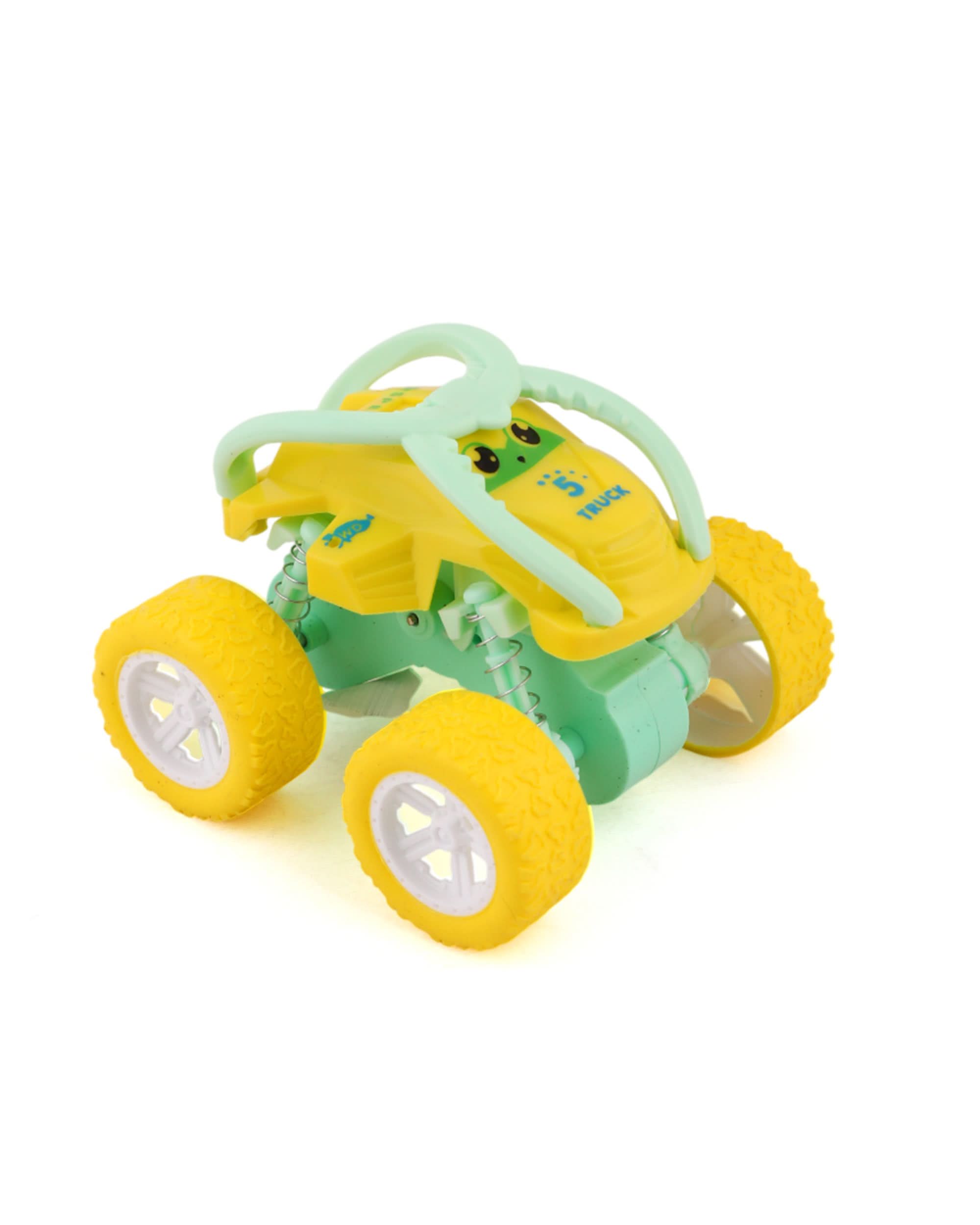 Friction Stunt Flipping Jeep, Die-cast Model Car, Chase Value, Chase Value