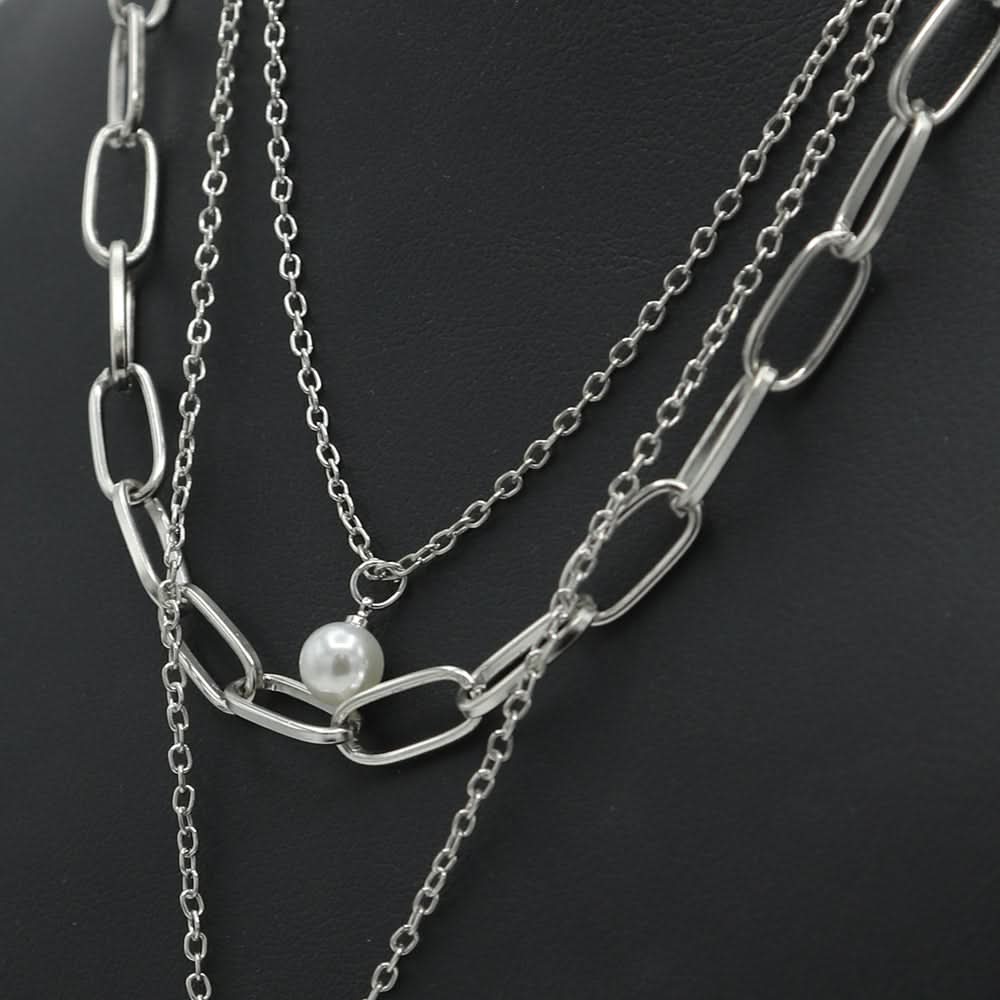 Girls Metal Mala - Silver, Girls Jewellery Sets, Chase Value, Chase Value