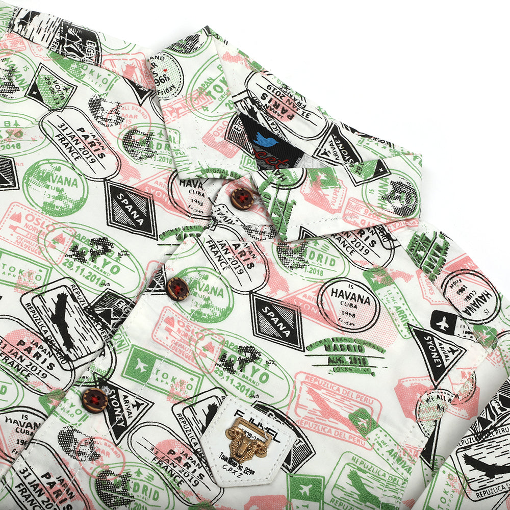 Boys Full Sleeves Shirt - White, Boys Shirts, Chase Value, Chase Value