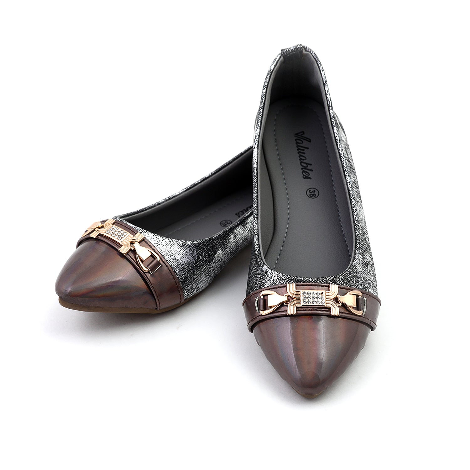 Valuable Women's Pumps - Grey, Women Pumps, Chase Value, Chase Value