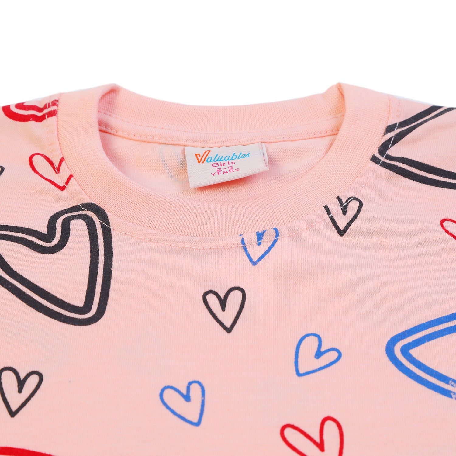 Girls Half Sleeves T-Shirt, Girls T-Shirts, Chase Value, Chase Value