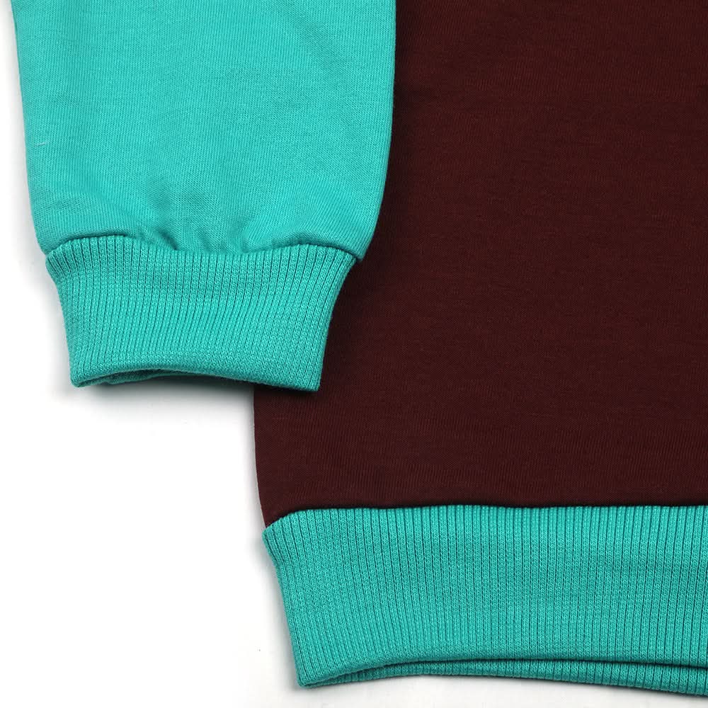 Boys Full Sleeves Hoodie - Sea Green, Boys Hoodies & Sweat Shirts, Chase Value, Chase Value