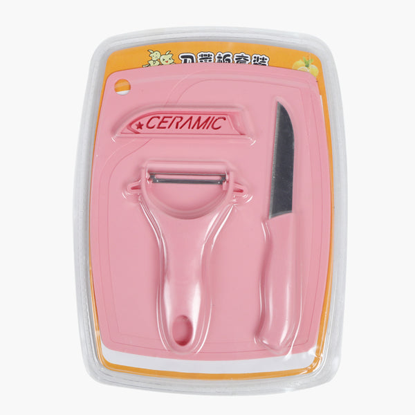 Kitchen Tool Set Pack of 3 - Pink