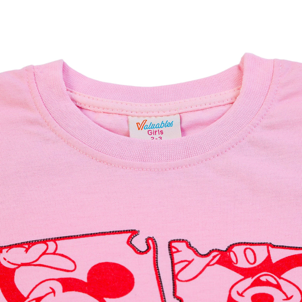 Girls Half Sleeves T-Shirt, Girls T-Shirts, Chase Value, Chase Value