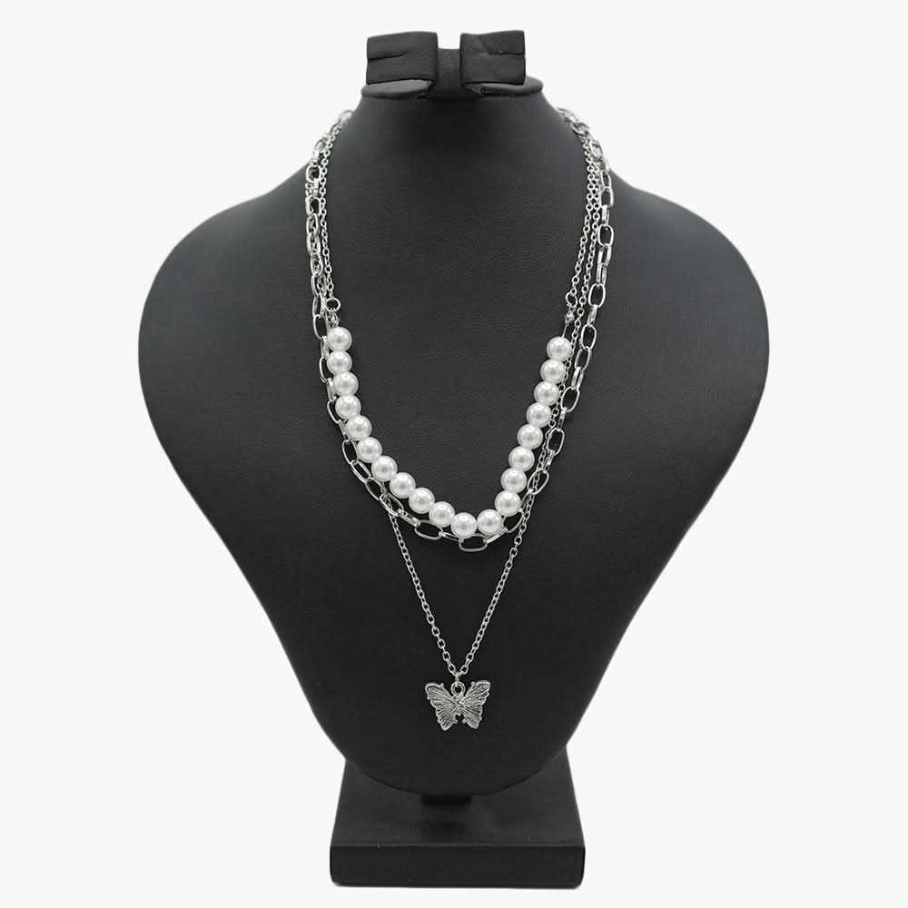 Girls Metal Mala - Silver, Girls Jewellery Sets, Chase Value, Chase Value