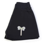 Girls Cotton Shorts - Black, Girls Shorts Skirts, Chase Value, Chase Value