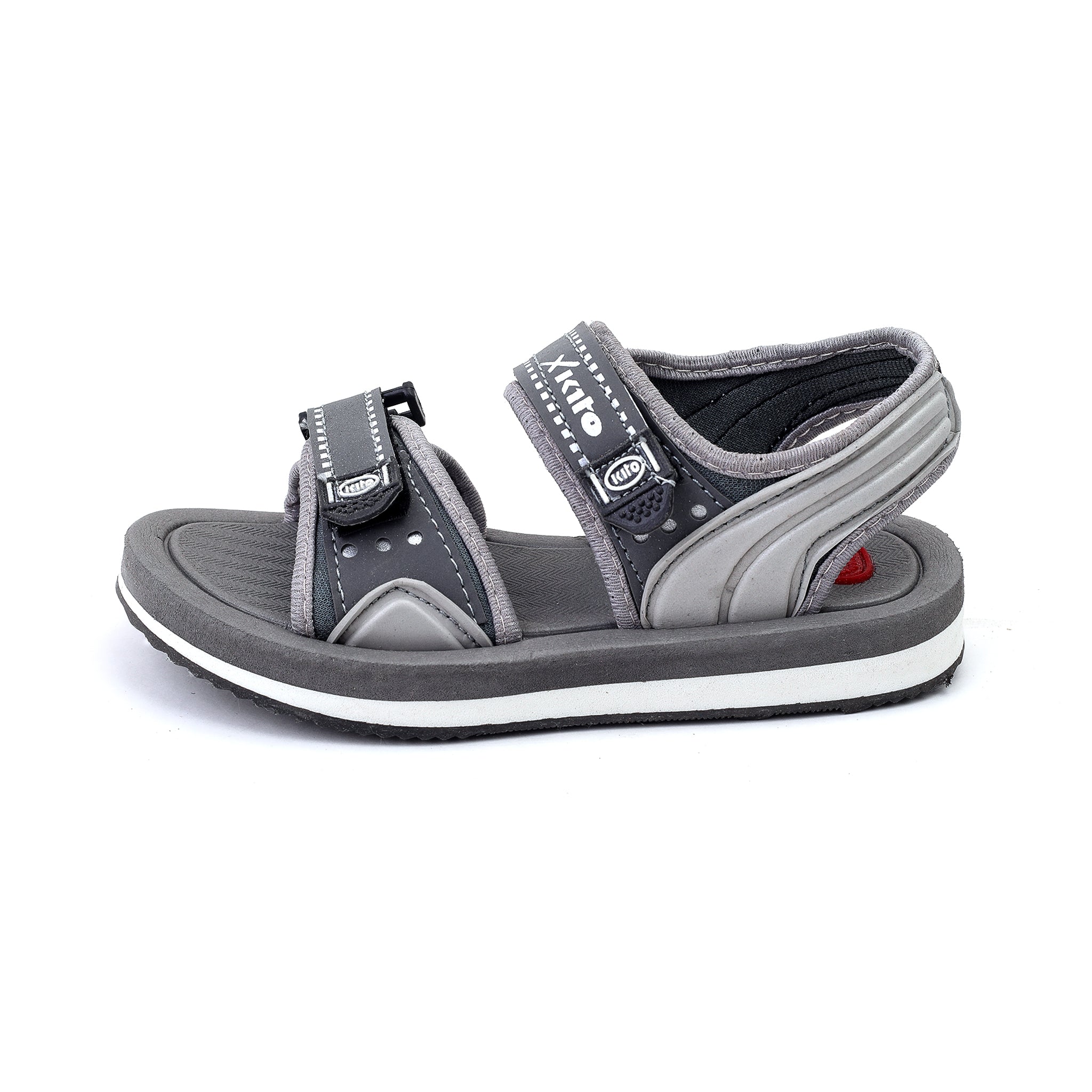 Boys Kito Sandal - Grey, Boys Sandals, Chase Value, Chase Value