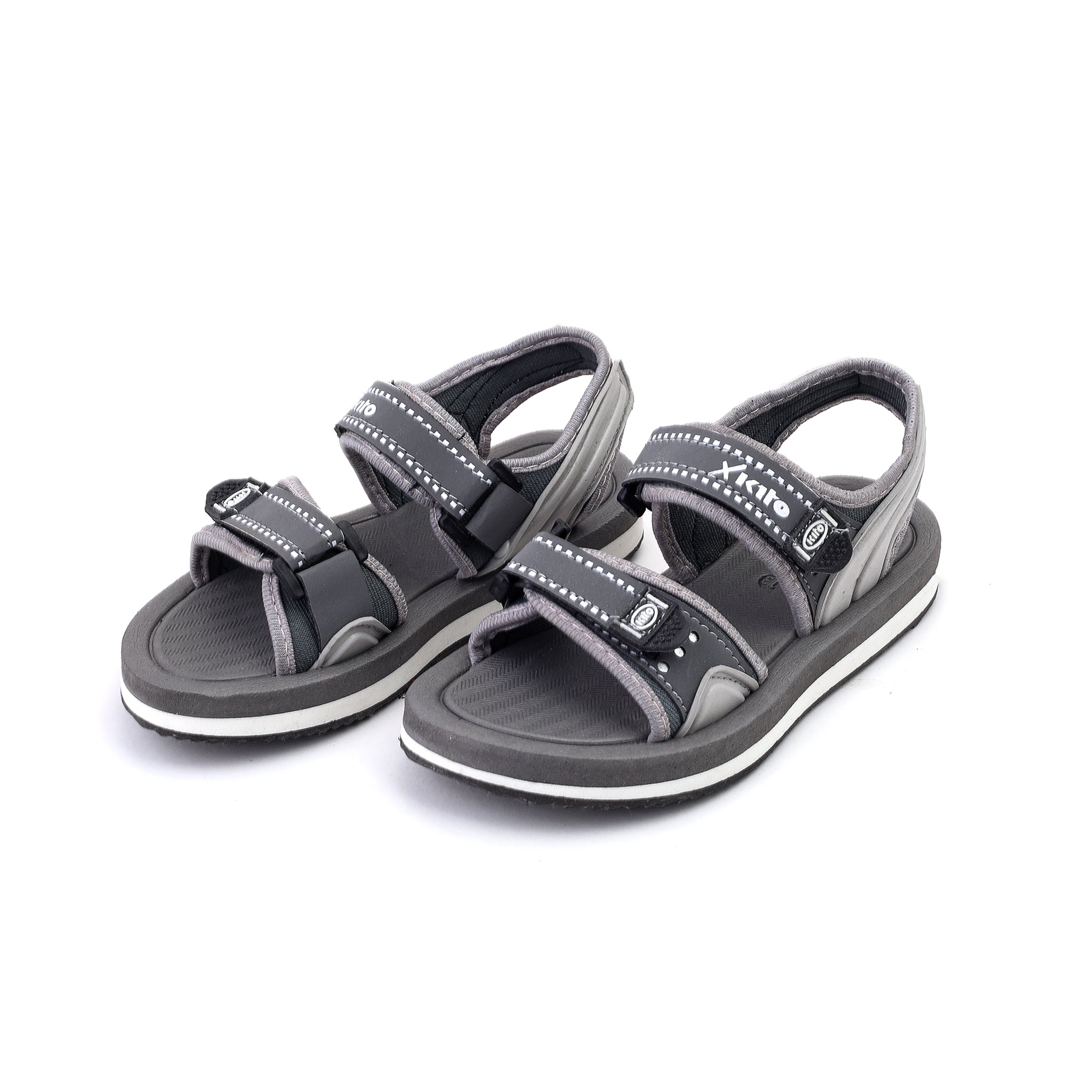 Boys Kito Sandal - Grey, Boys Sandals, Chase Value, Chase Value