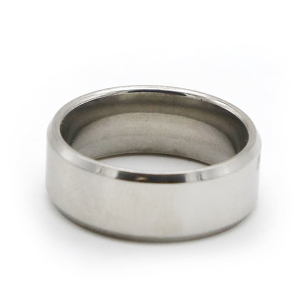 Men's Stainless Steel Ring - Silver