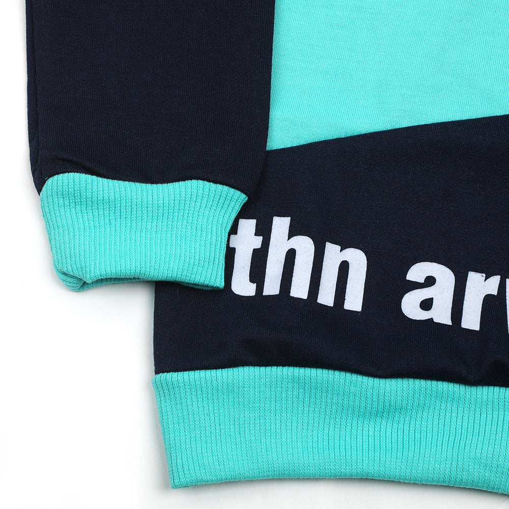 Boys Hoodie T-Shirt - Sea Green, Boys Hoodies & Sweat Shirts, Chase Value, Chase Value