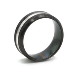 Men's Stainless Steel Ring - Black, Men's Jewellery, Chase Value, Chase Value